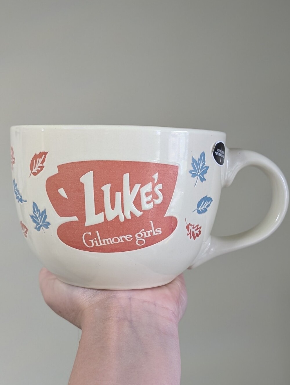 Gilmore Girls Autumn Theme Luke's Diner Oversized Cappuccino Style Mug 🍂